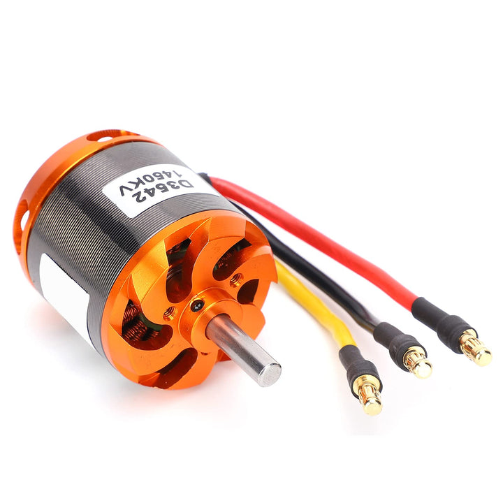 Keenso RC-Flugzeugmotor, 1450KV / 1250KV / 1000KV Bürstenloser RC-Motor D3542 Bürstenloser Motor Sta
