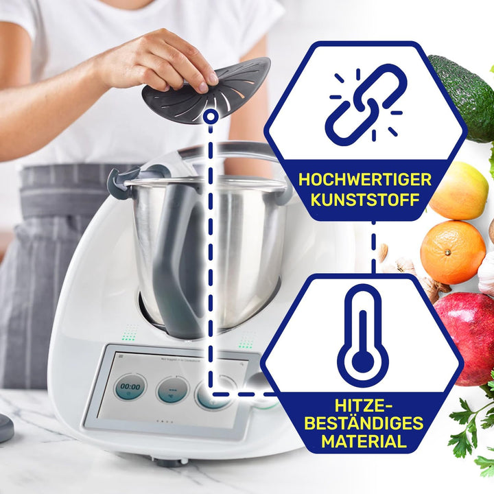 MONTERAL Messerabdeckung für Vorwerk Thermomix TM5 TM6 TM31 Küchenmaschine - Garantie 10 Jahre, Mess