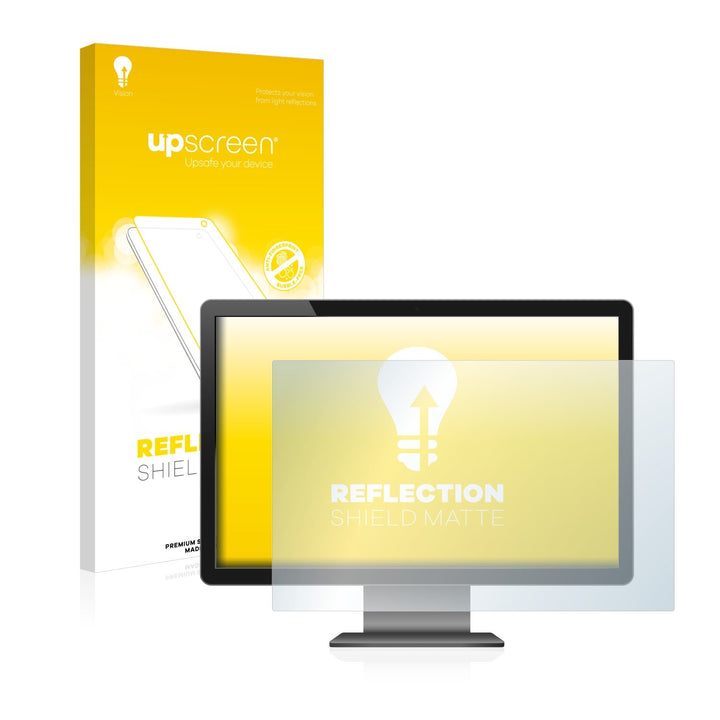 upscreen 18.5" Entspiegelungs-Schutzfolie für 18,5 Zoll Industrie-Monitore (47 cm) [410 x 231 mm, 16