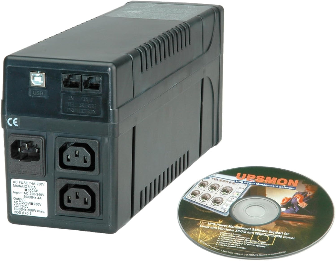 VALUE UPS 800 - Line Interaktive USV mit USB Port