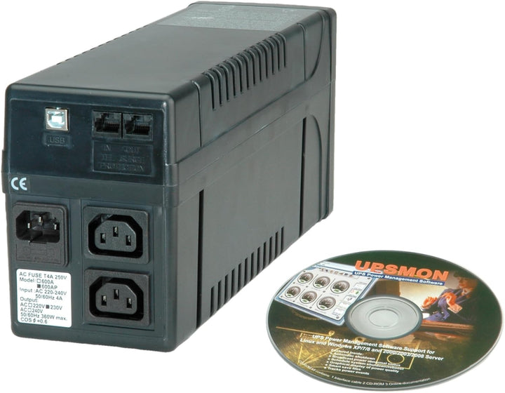 VALUE UPS 800 - Line Interaktive USV mit USB Port