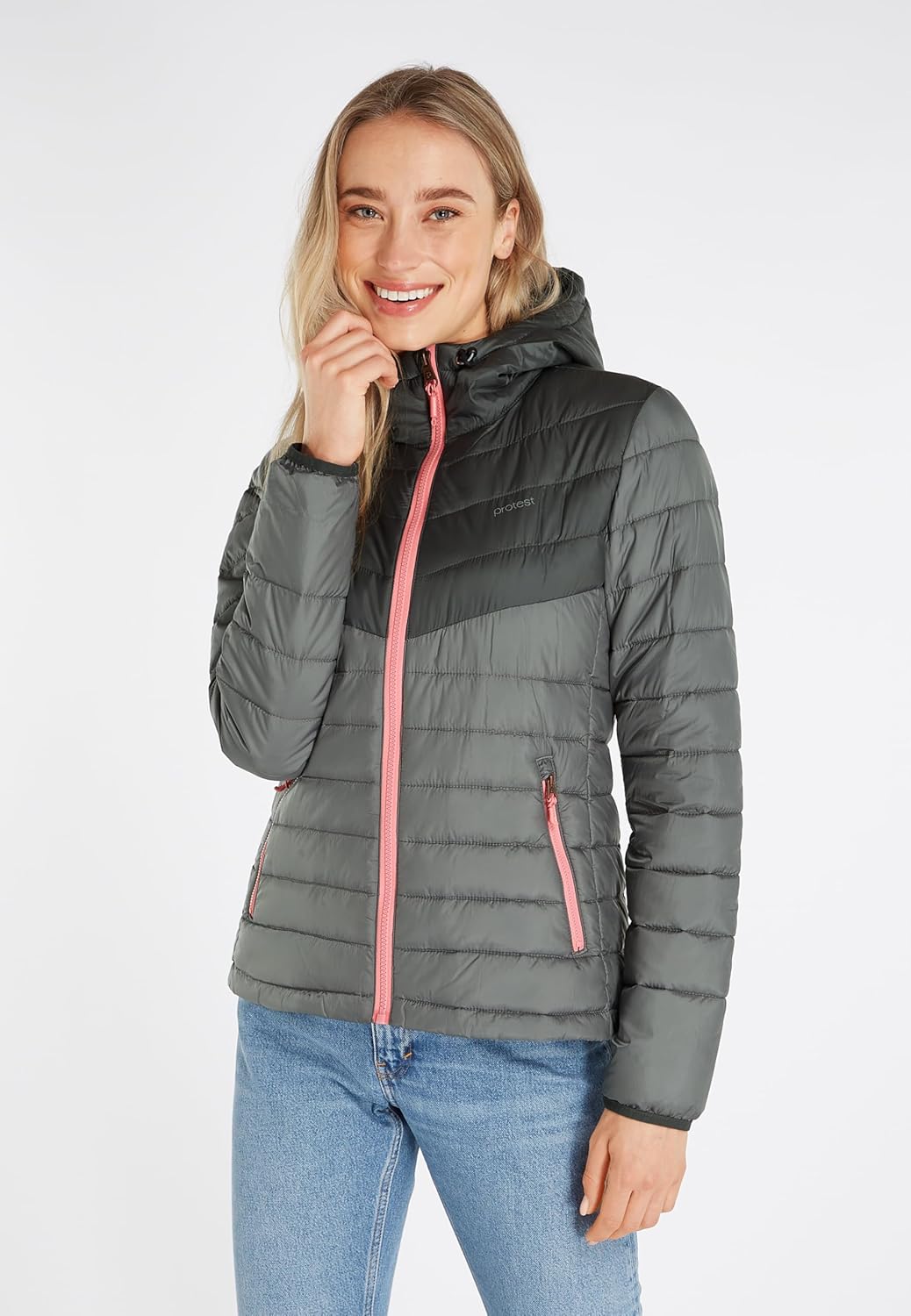 Protest Damen Oberbekleidungsjacke PRTCLOVER M Huntergreen, M Huntergreen