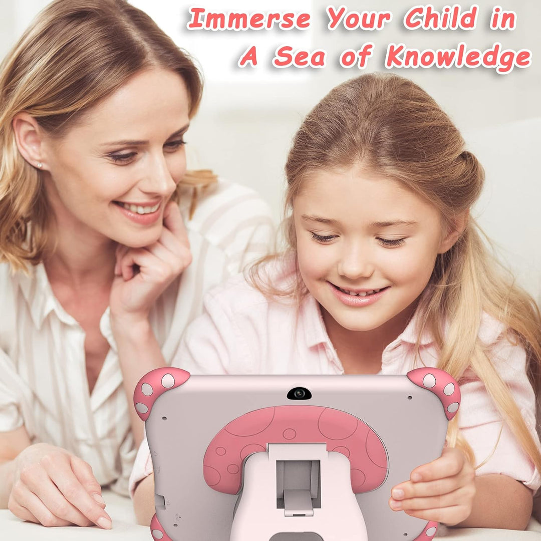 Kinder Tablet,7 Zoll Android 10 Kids Tablet,mit kindgerechte Hülle Tablets für Kinder, HD-Display,Wi