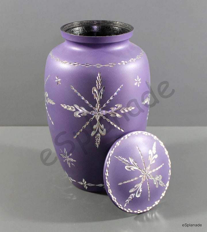 eSplanade Urne Memorial Container Jar Pot | Verbrennungsurne | Full Grösse Standard Urns | Metall Ur