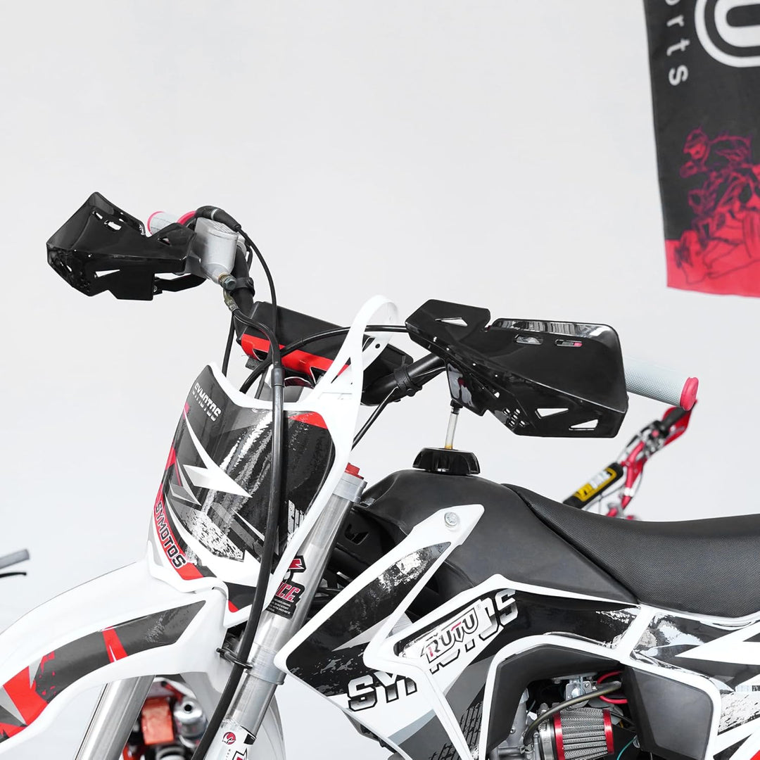 JIAYAN 7/8'' 22mm Dirt Bike Handschützer, Lenker Handschützer Schutz mit CNC Halterung Paar für Moto