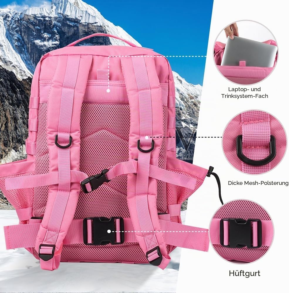 Militär Taktischer Rucksack Cooper Rucksack Armee Assault Pack 3 Tage Bug Out Go Bag Trekking Wander