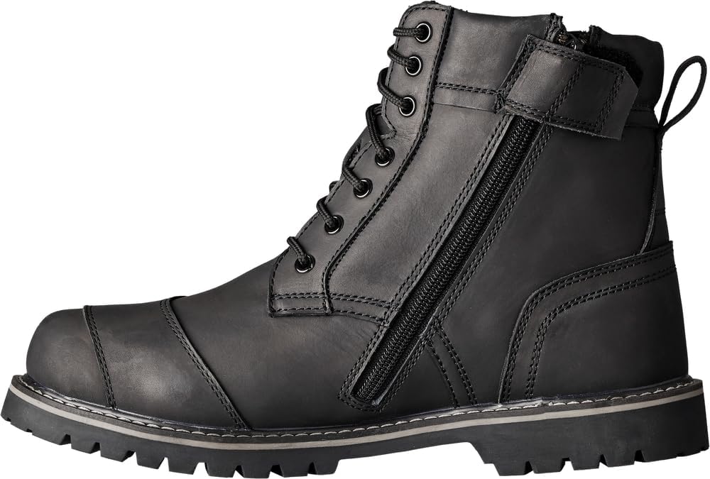 RST Roadster Motorradstiefel, schwarz, 45 Schwarz 45 EU, Schwarz 45 EU