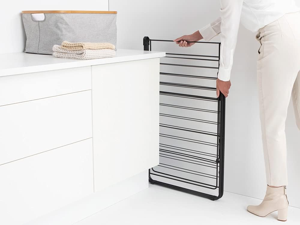 Brabantia HangOn 25m Trockengestell, Matt Black 25m without Rod Matt Black, 25m without Rod Matt Bla