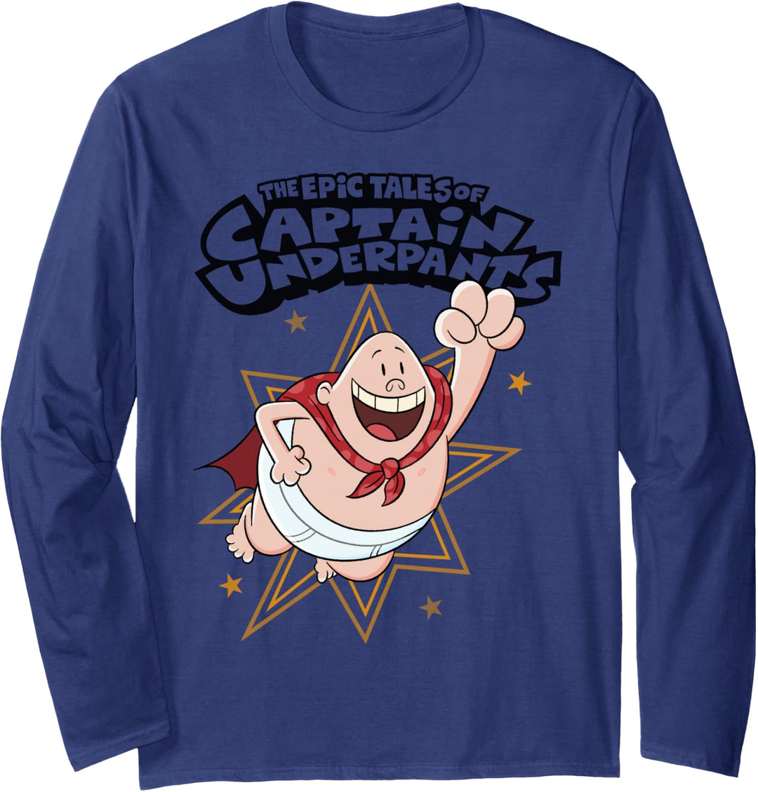 Captain Underpants Splatzen Langarmshirt