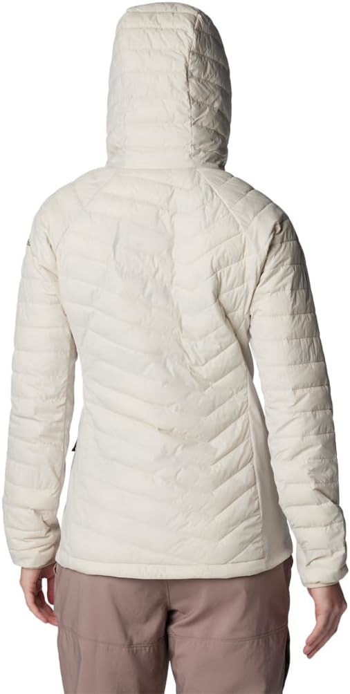 Columbia Damen Powder Pass Daunenjacke mit Kapuze XS Dark Stone, XS Dark Stone