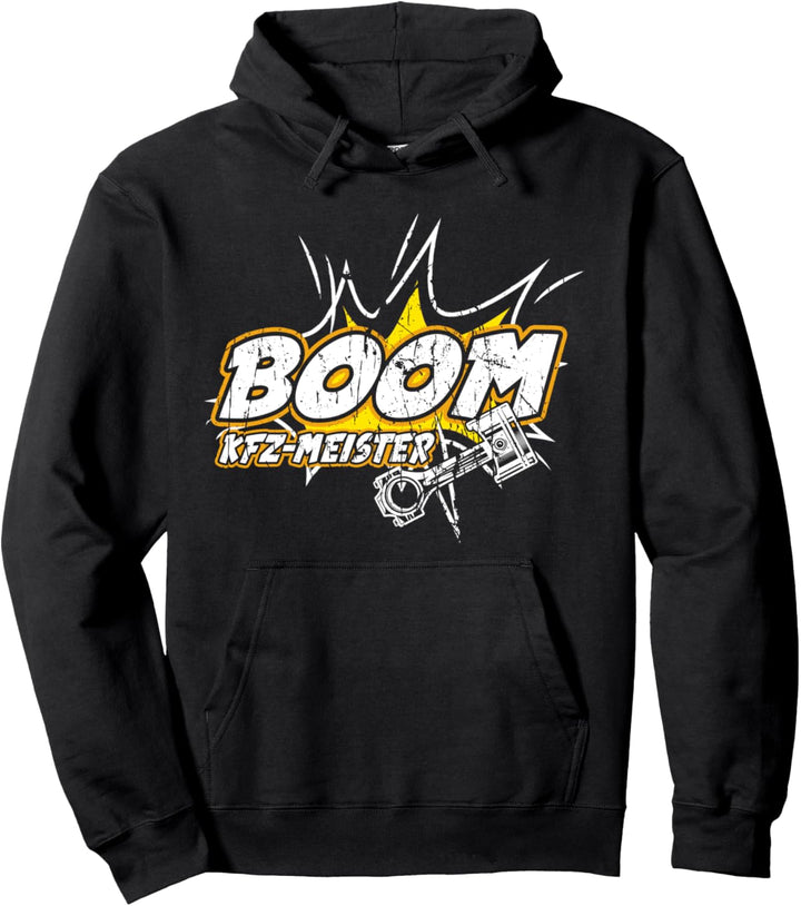BOOM KFZ- MEISTER 2022 Geschenk KFZ Mechaniker Pullover Hoodie