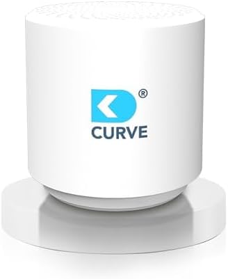 CURVE - Innovativer Luftreiniger mit Granulat - Entfernt 99% Keime und Gerüche - Für Auto, KFZ, LKW,