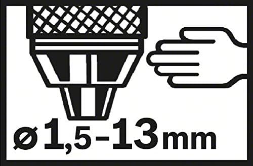 Bosch Accessories Schnellspannbohrfutter (2 Hülsen, Spannbereich 1.5 - 13 mm, Aufnahme 1/2 Zoll - 20