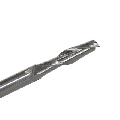 AKYLIN 4 Stück Fräser Set 6 MM Schaft,Spiralfräser Vollhartmetall VHM CNC Fräser,0.5 mm Radius Gravi