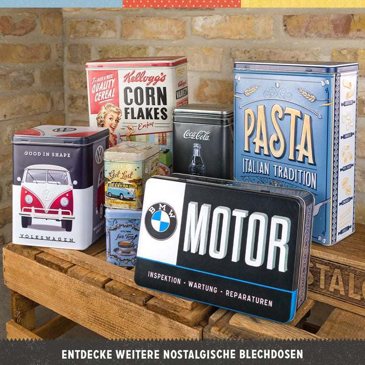 Nostalgic-Art Retro Vorratsdose L, 3 l, John Deere – Genuine Farm Equipment – Geschenk-Idee für Trak