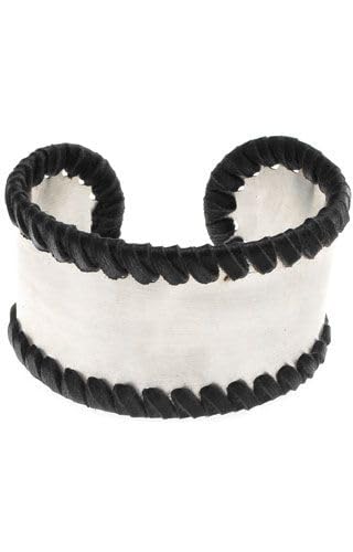 TT Jewels BA03P-BLK Armband Schwarz Leder Frau