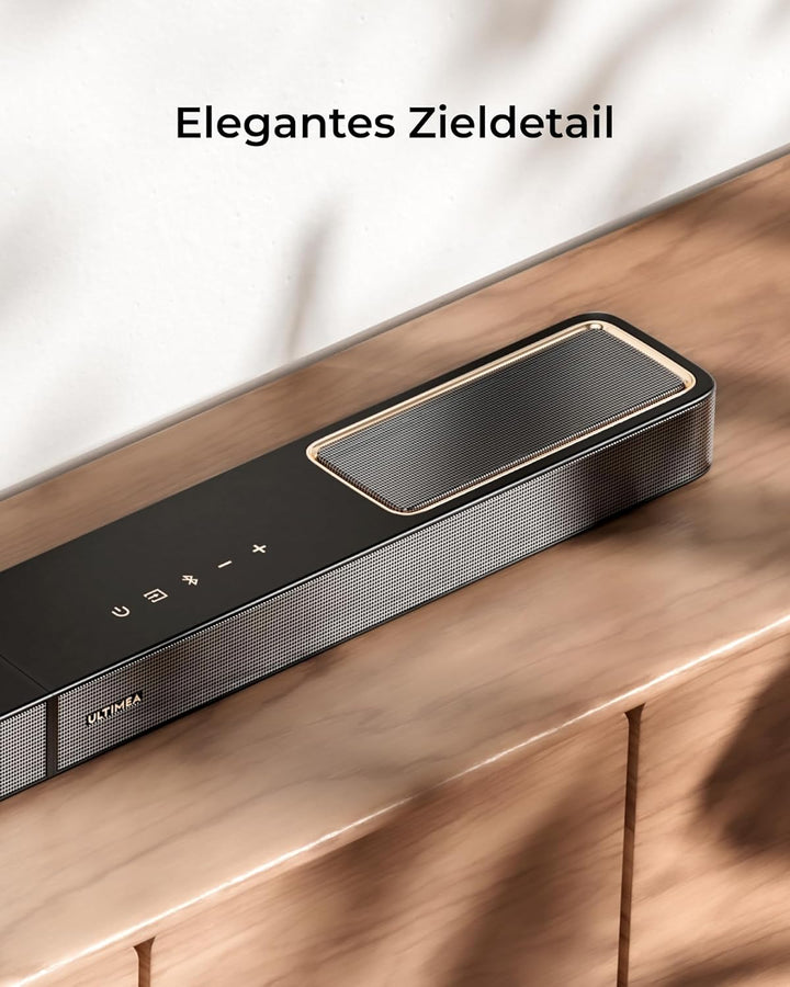 ULTIMEA Soundbar 3.1.2ch Surround Sound System for TV with 6.5 inch Subwoofer, Soundbar für TV Gerät