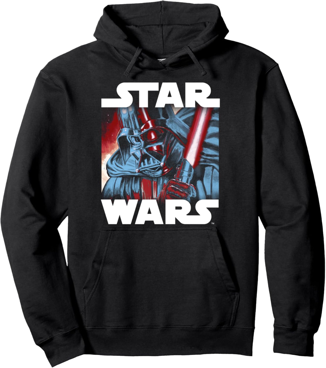 Star Wars Darth Vader Lightsaber Reflection Poster Pullover Hoodie