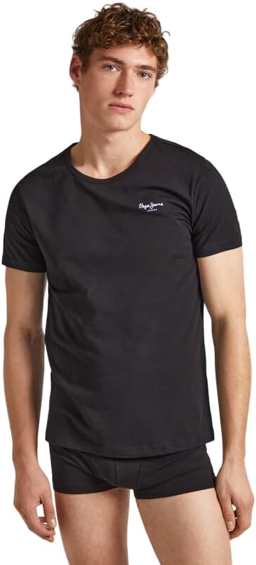 Pepe Jeans Herren Underwear (2er Pack) S Black (Black), S Black (Black)