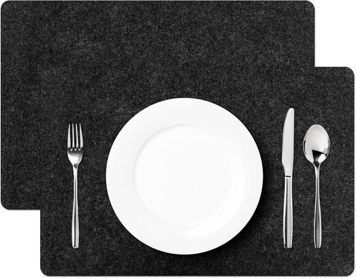 KitchenYeah© Platzsets Abwaschbar 6-Teilig 45x30 cm Tischsets Platzdeckchen Platzset Unterlage Tisch