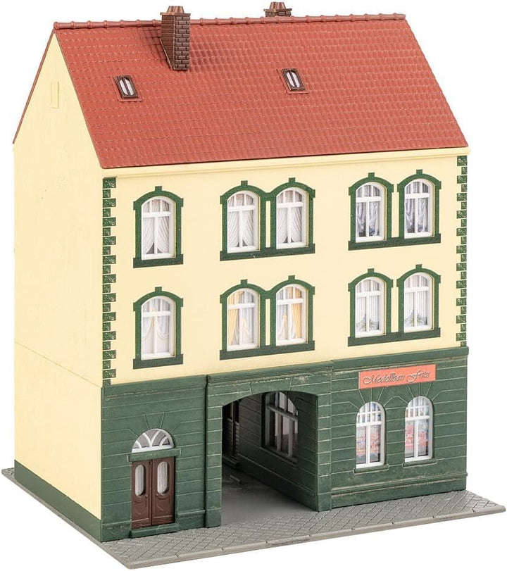 Faller 130628 Stadthaus mit Modellbaugeschäft, 13.6 x 12.5 x 17.4 cm