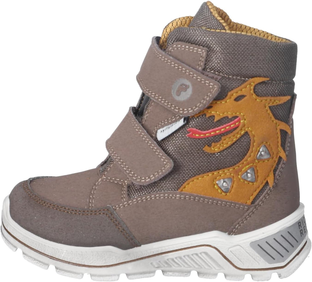 RICOSTA Jungen Stiefel GRISU, Kinder Boots, Weite: Weit, lose Einlage, Sympatex, Blinklicht 25 EU We