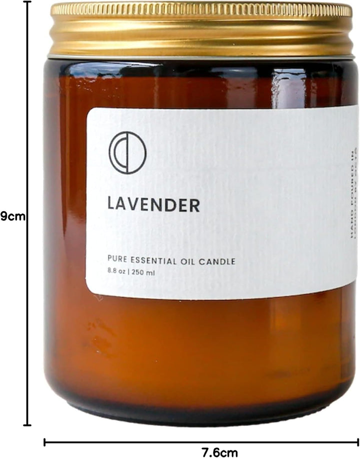 Octo Lavendel | Duftkerze natürlich mit Sojawachs und ätherischen Ölen, 250 ml Lavendel 250 ml, Lave