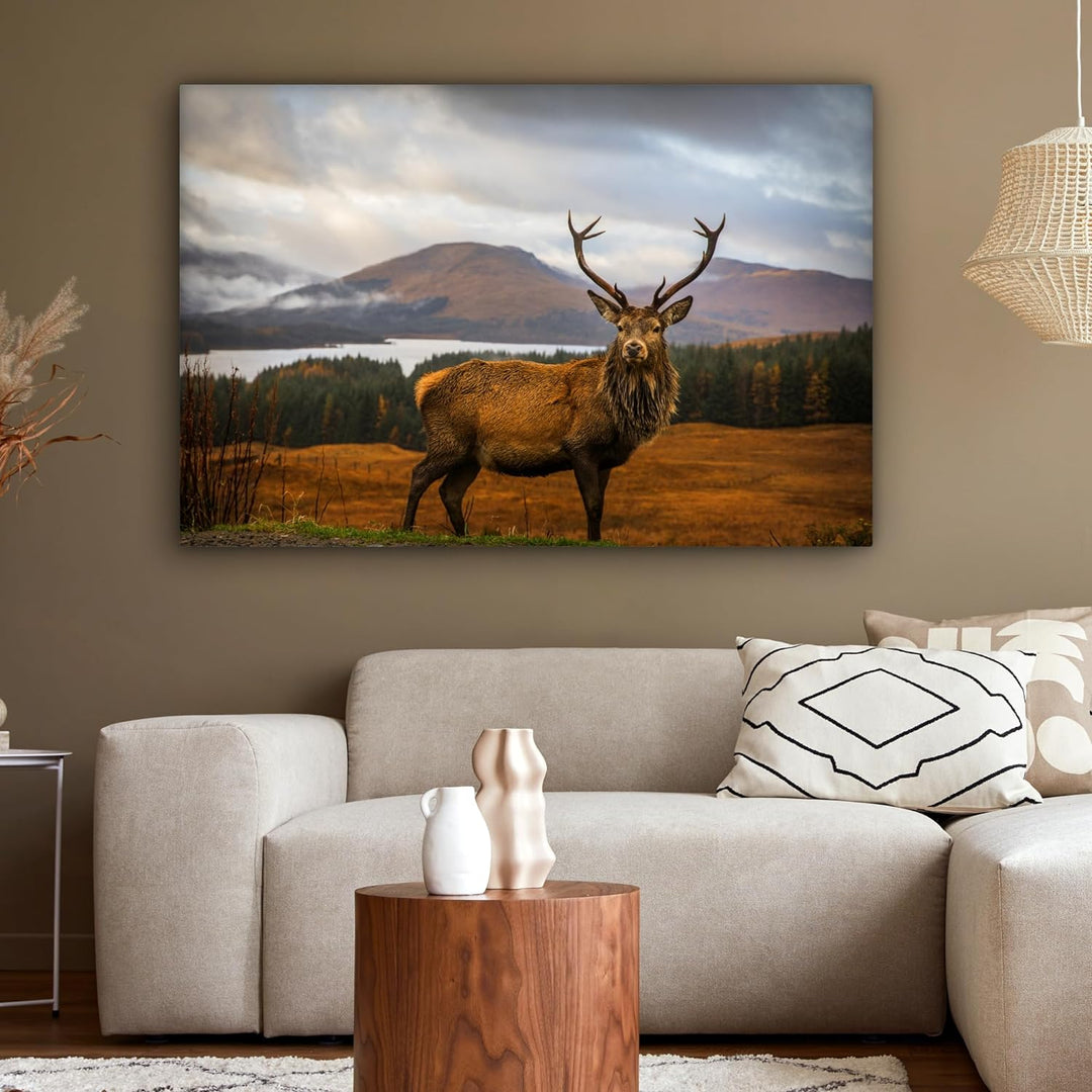 MuchoWow© Leinwände Gross 120x80 cm XXL Wall Decoration Bilder Schlafzimmer Deko Pictures Canvas Pai