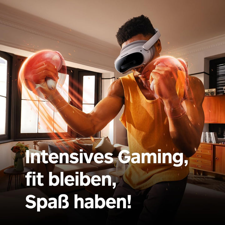 PICO 4 Ultra 256GB - VR- und Mixed-Reality-Headset: Erhalte EIN Set Motion Trackers und 4 GRATIS Spi