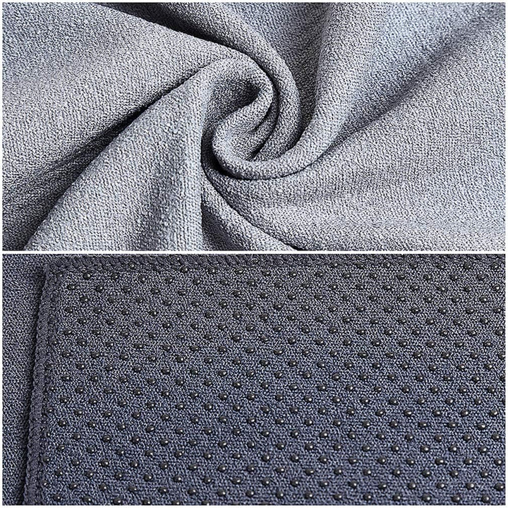 Mikrofaser Yogatuch Handtuch mit Antirutsch Noppen Yogamattenauflage Unterlage Towel Fitnesssporttuc