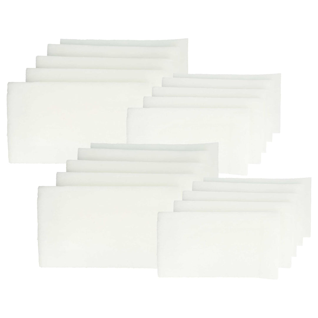 vhbw 20x Luftfilter Ersatz für Helios ELF-200/300/4/4 Eco, 00021 für Lüfter, Ventilator, Lüftungsger