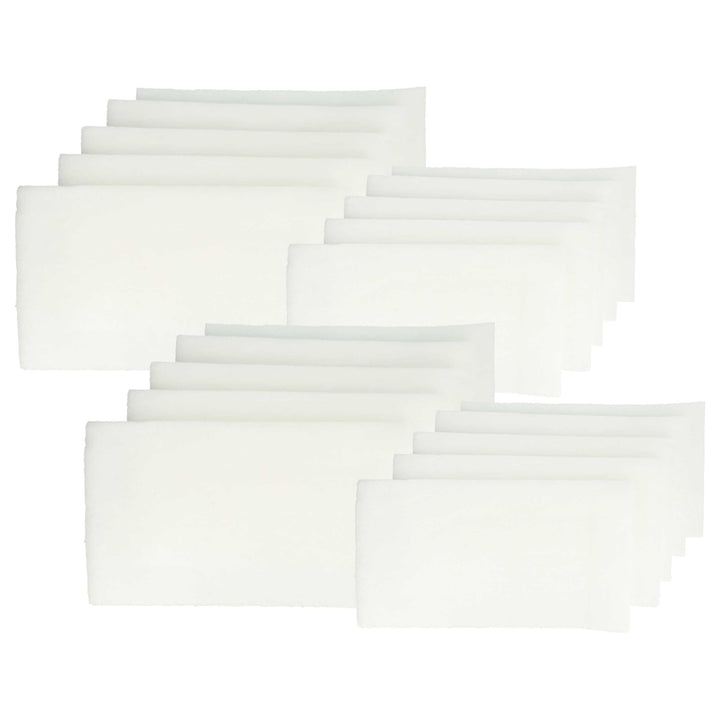 vhbw 20x Luftfilter Ersatz für Helios ELF-200/300/4/4 Eco, 00021 für Lüfter, Ventilator, Lüftungsger