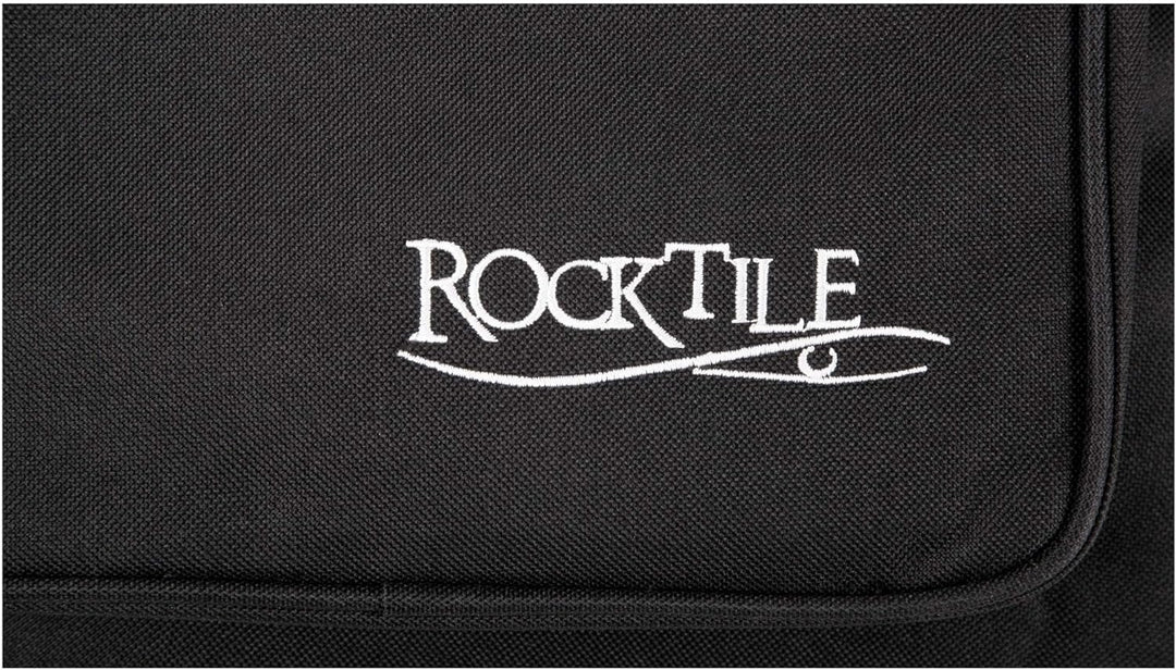 Rocktile Akustikbasstasche - gepolstert mit Rucksackgarnitur