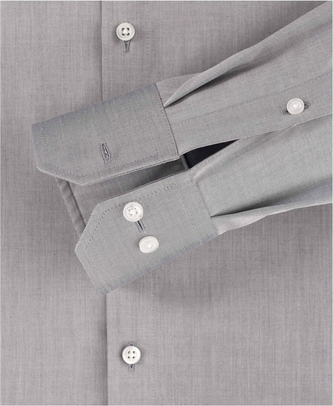 Venti Herren Twill Hemd uninah 001880 Modern Fit, Hellgrau