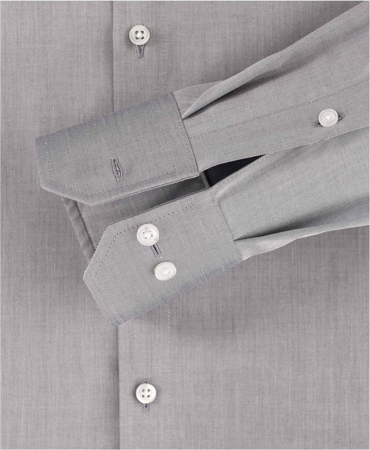 Venti Herren Twill Hemd uninah 001880 Modern Fit, Hellgrau