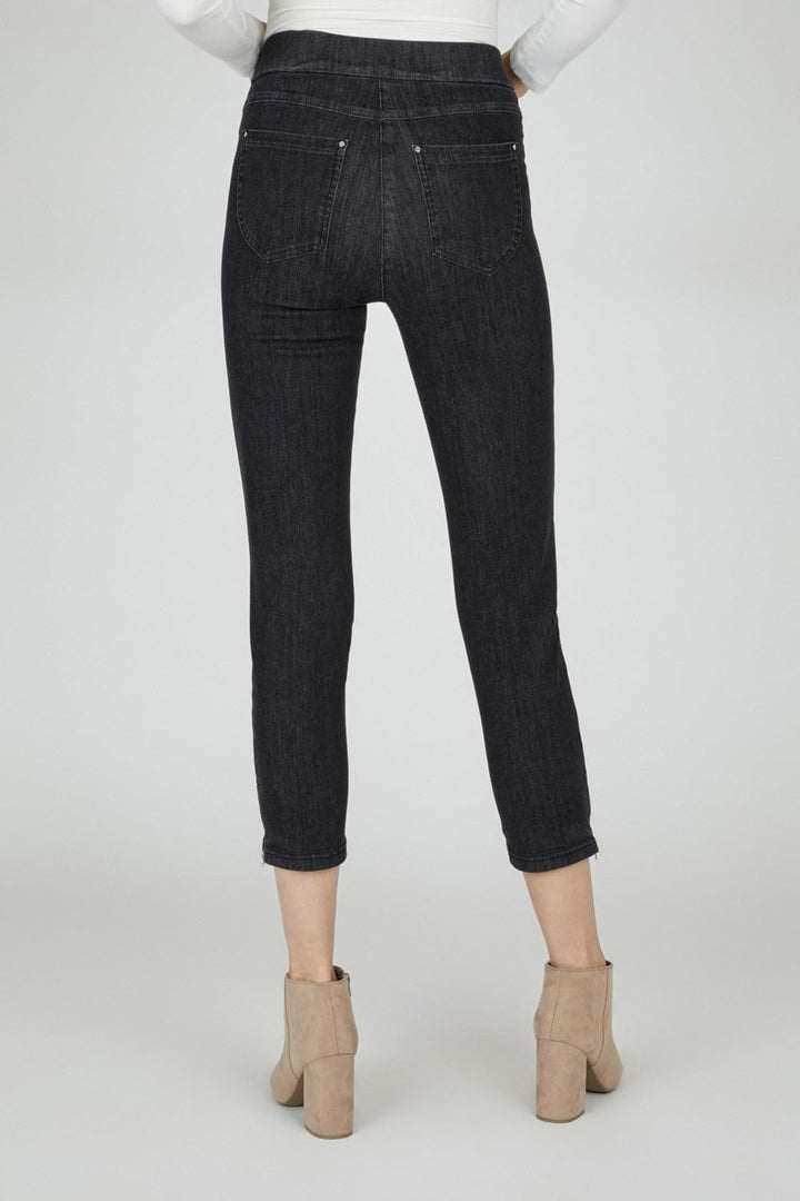 ROBELL Style NENA09 - 7/8 Damen Jeans straight - Jeanshose Damen high waist - Stretch Jeans Hose mit