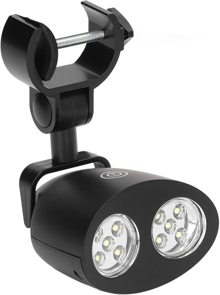 Changor Grilllicht LED, Hitzebeständiges Grillbeleuchtung, Verstellbare C Klemme, 3 Helligkeitsstufe