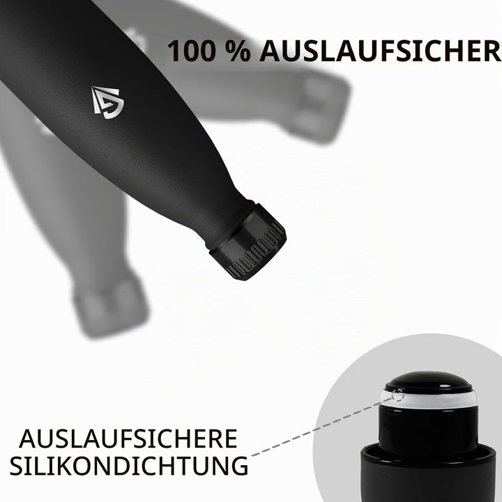 Grsta Thermosflasche- 750ml- Trinkflasche Edelstahl, Wasserflasche Auslaufsicher, 24h Kalt &amp; 12h War
