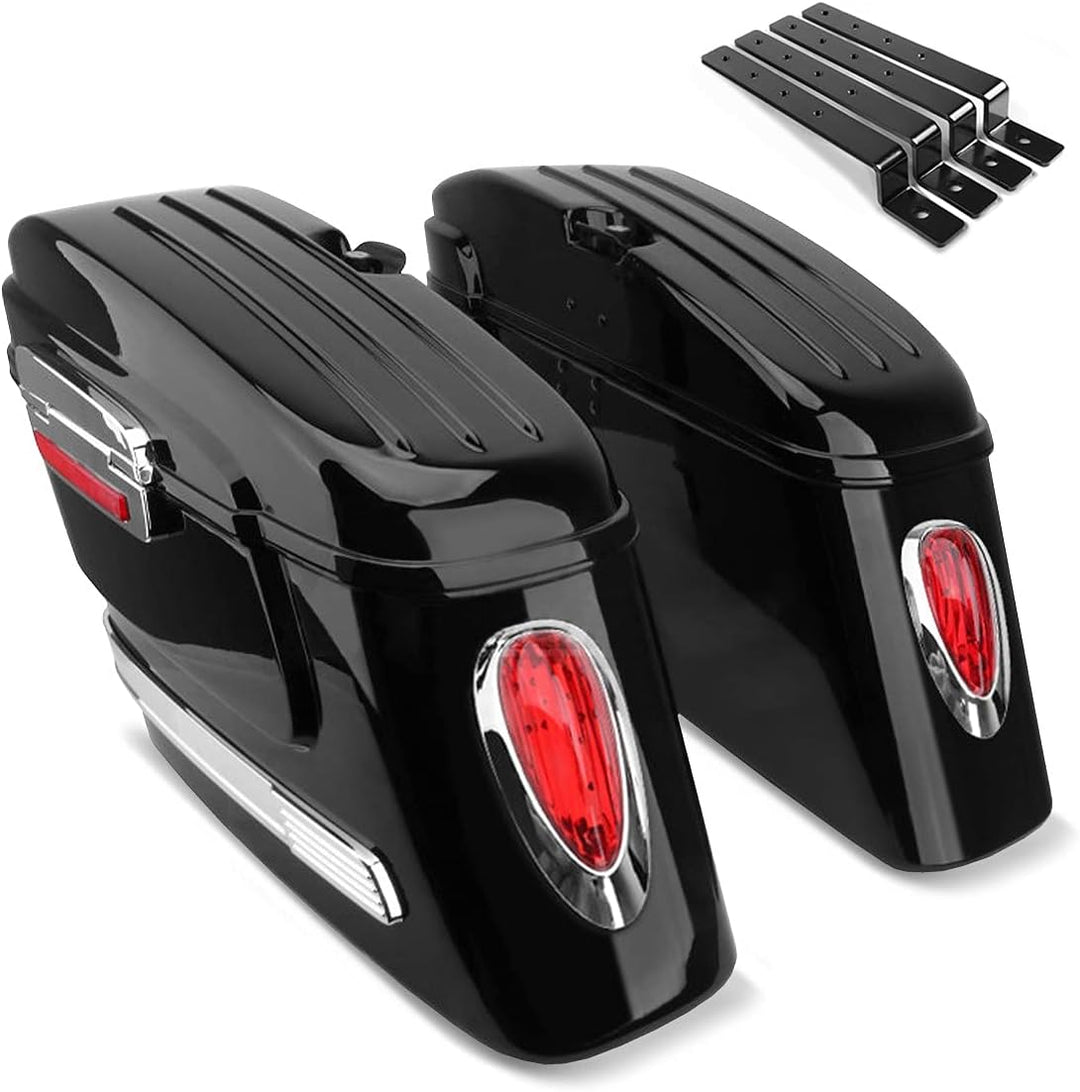 Koffer für Royal Enfield Interceptor 650 Satteltaschen+Halter SC7