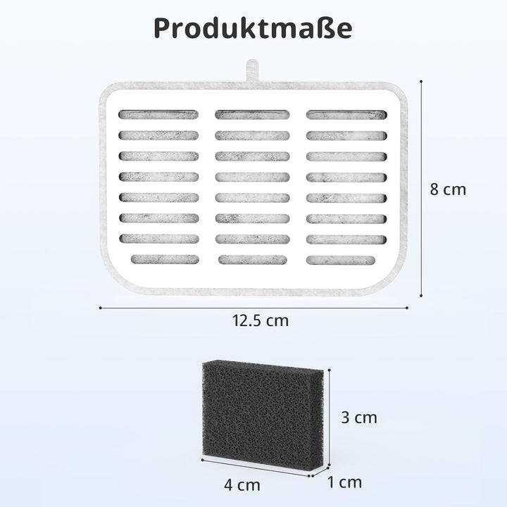 Katzenbrunnen Filter für E VERSWEET MAX drahtlos 105 fl.oz/3L Haustier-Katzenwasserspender Filterers