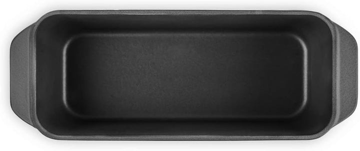 SPRINGLANE Kastenform Gusseisen mit Deckel 33,5 x 13 cm, emaillierte Backform, Brotbackform - Grau K