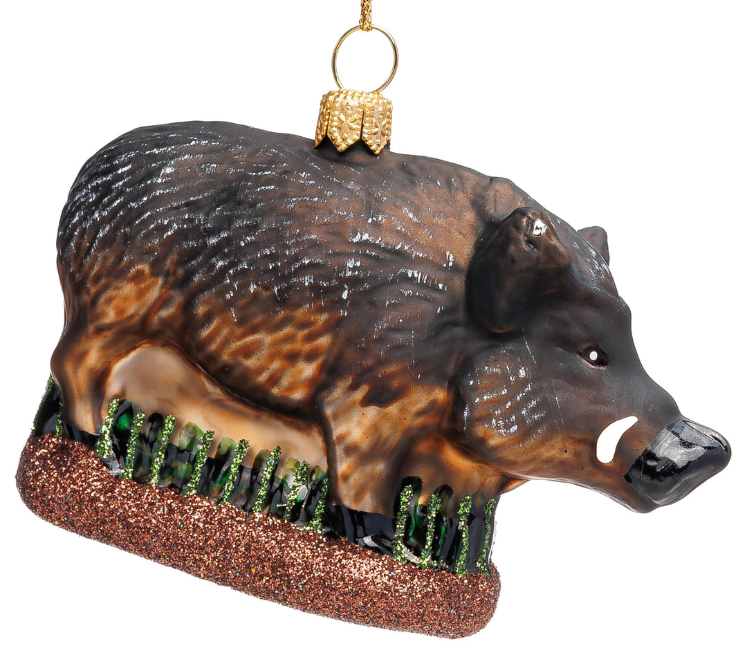 SIKORA Eber besondere Weihnachtskugel Glas Weihnachtsmann Christbaumschmuck Deko Figur Weihnachten A