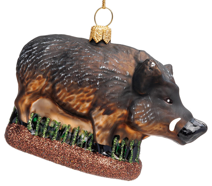 SIKORA Eber besondere Weihnachtskugel Glas Weihnachtsmann Christbaumschmuck Deko Figur Weihnachten A
