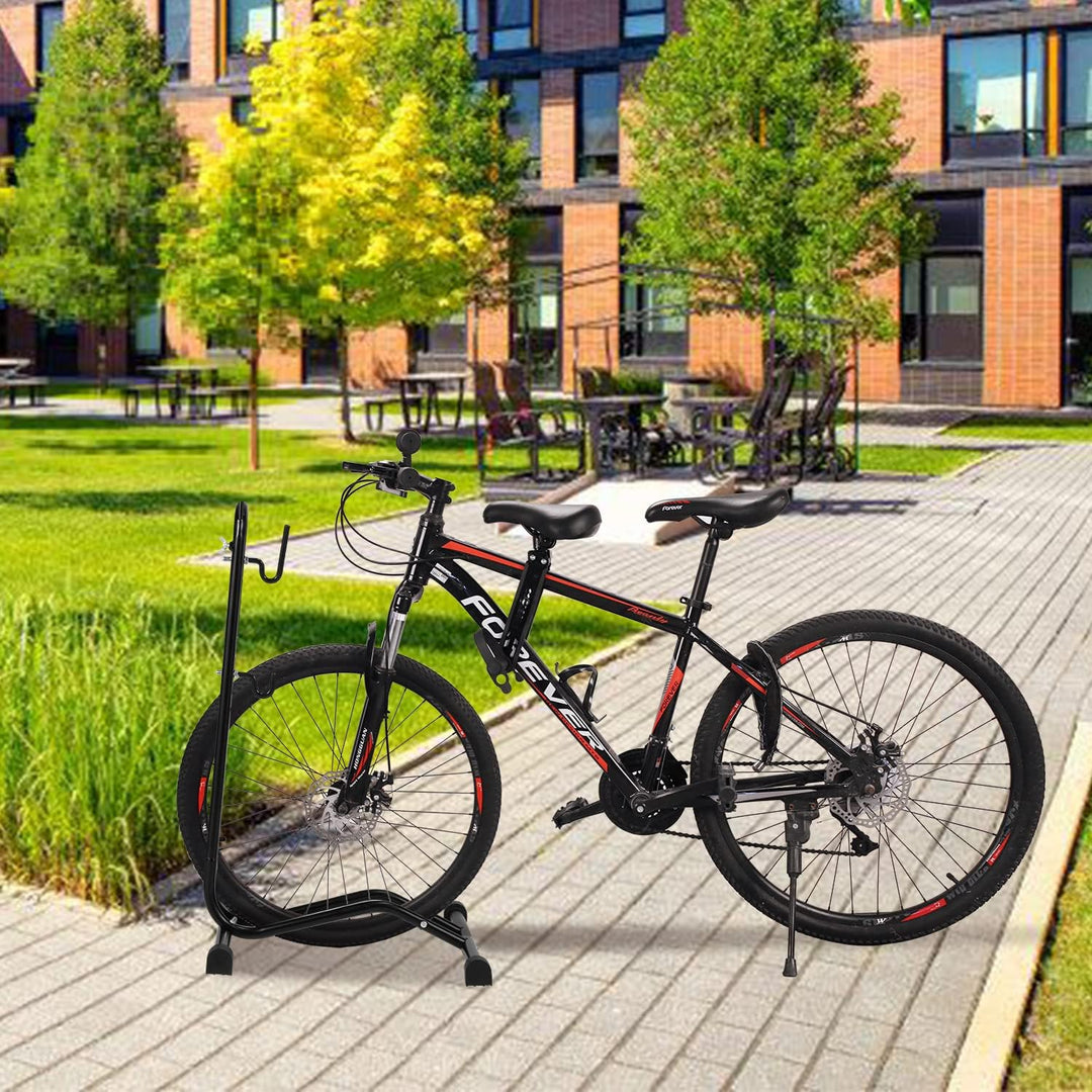 Fahrradständer 3 in 1, Höhenverstellbaren Fahrräder Wartungsständer waagerecht und senkrecht Einhäng