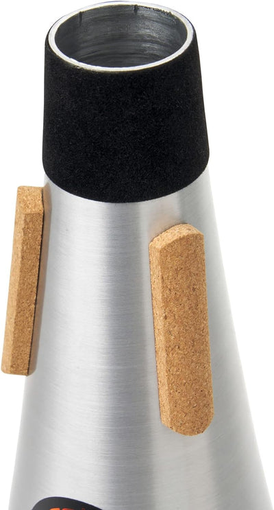 Protec Liberty ML106 Dämpfer für Tenorposaune, Aluminium, gerade/grosse Bohrung Aluminum Mute Gerade