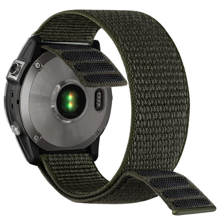 YOOSIDE 22mm Loop Nylon Armband für Garmin EPIX Pro 47mm / Fenix 6 / Fenix 5 / Fenix 7, Ultraleichte