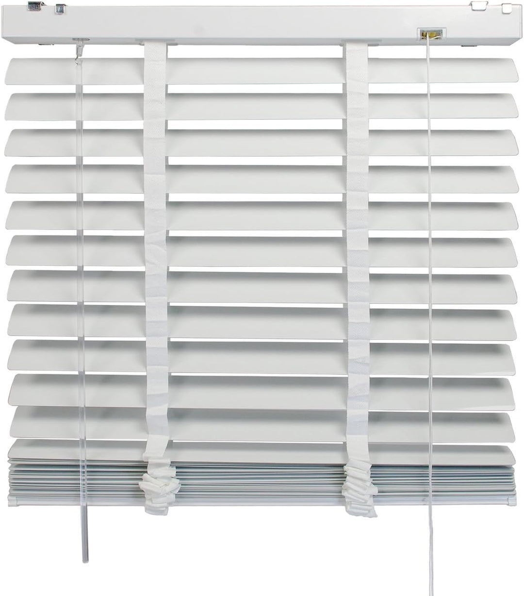 Aluminium-Jalousie 50 mm Lamelle B 80 x H 175 cm weiss