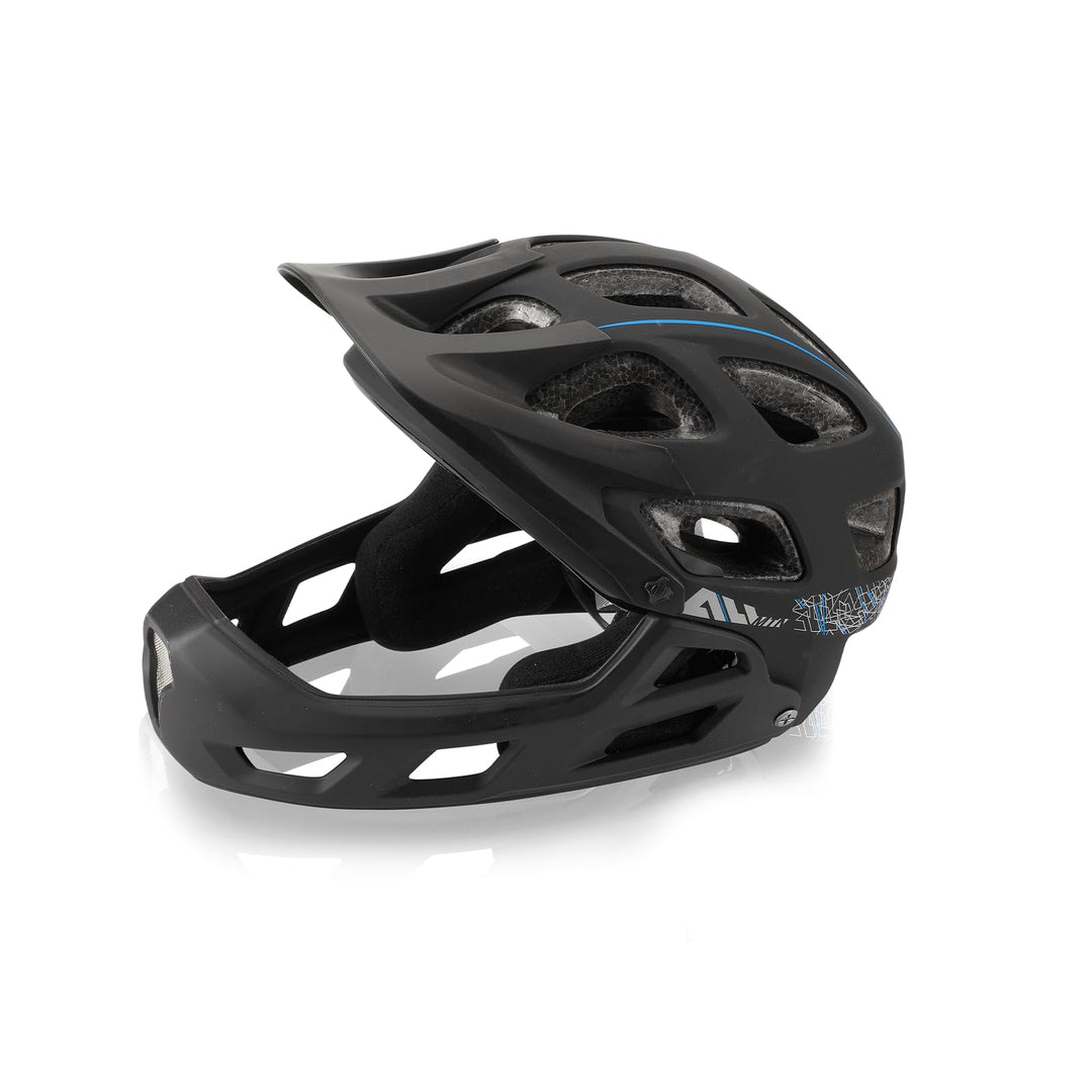 XLC BH-F05 All MTN Full Face // schwarz Schwarz 52-56 cm, Schwarz 52-56 cm