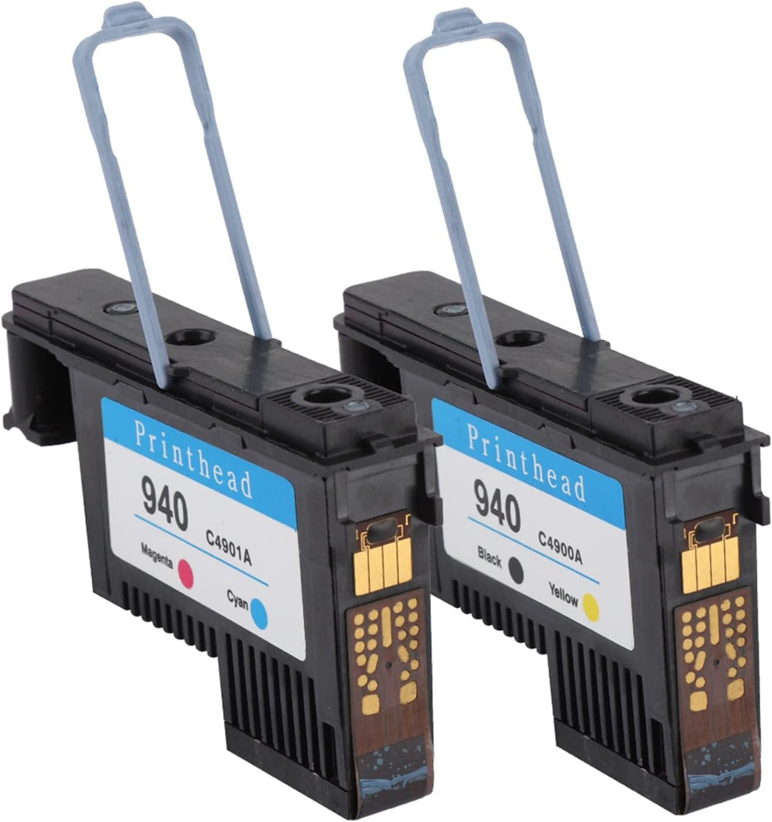 Denash Druckköpfe für HP 940 C4900A C4901A für 8000 8500 Series, Druckkopf Reibungsloser Druck Kein