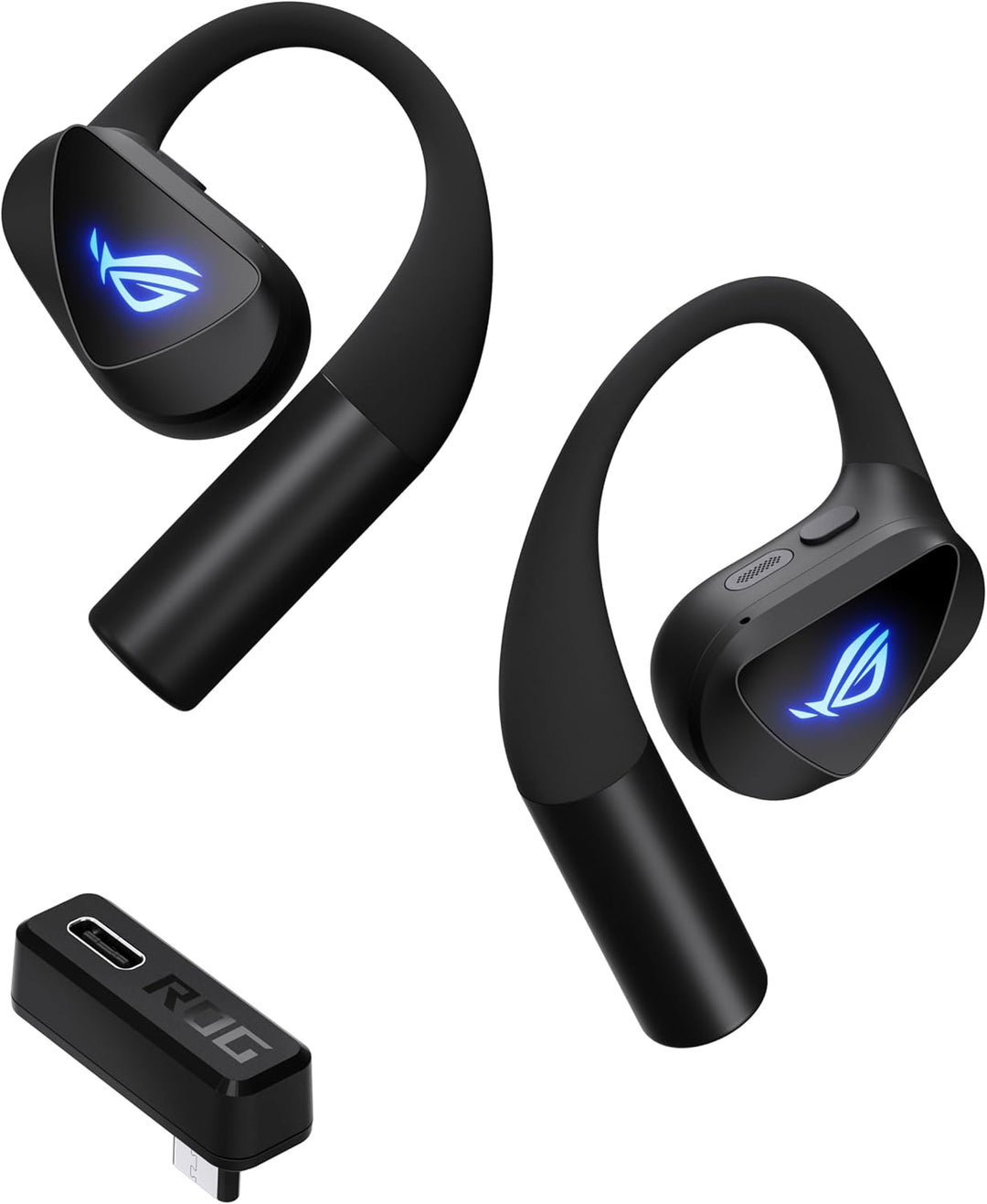 ASUS ROG Cetra Open Wireless Gaming-Headset (2,4 GHz und BT, ROG SpeedNova, 14,2 mm DLC-beschichtete